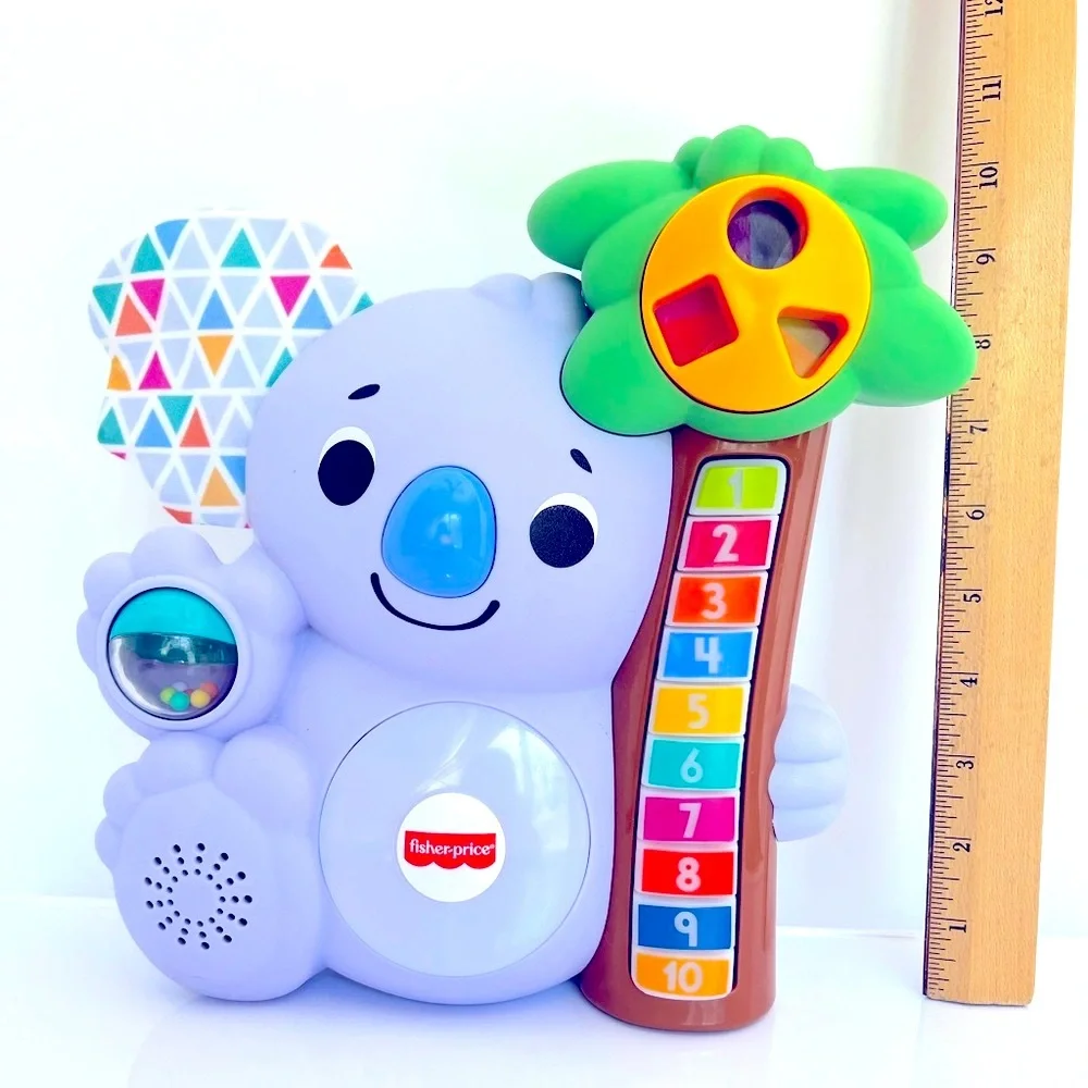 Fisher-Price Purple Koala Linkimals Counting and Learning Toy for Baby & Toddler